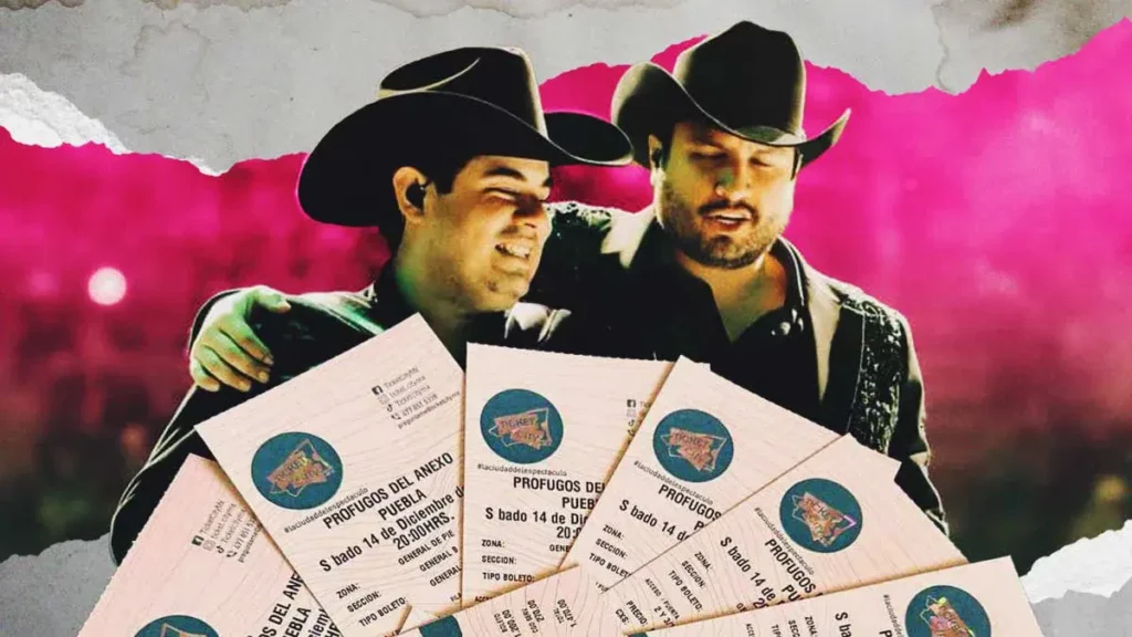 Revendedores inundan las redes con boletos para “Prófugos del Anexo” en Puebla