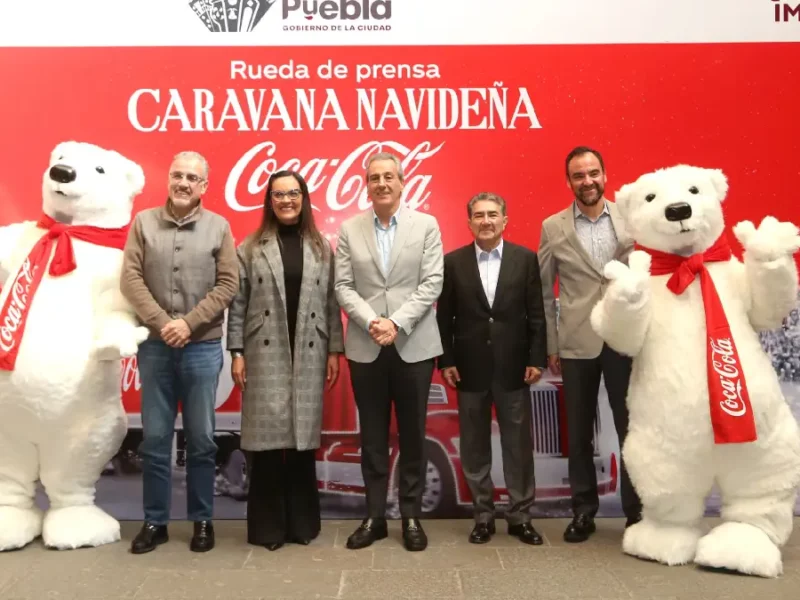 Invita Gobierno de la Ciudad a disfrutar de la Caravana Navideña Coca-Cola 2024