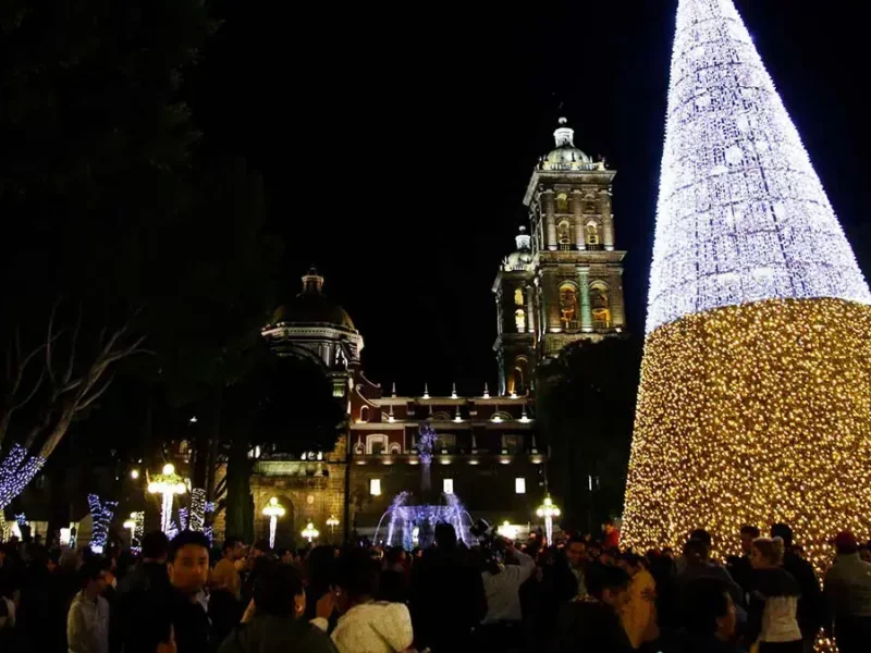 ¿Cuándo es el encendido del árbol en Puebla?; aquí te contamos