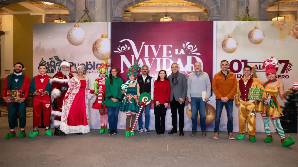 Presenta Gobierno de la Ciudad actividades del Festival Vive la Navidad