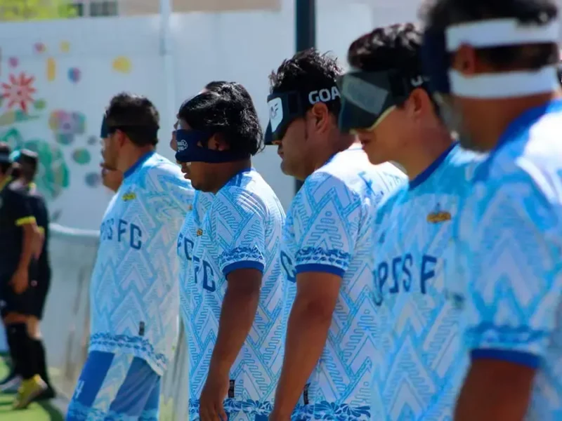 Topos FC listo para las semifinales de Liga Nacional de Fútbol 5 para Ciegos  