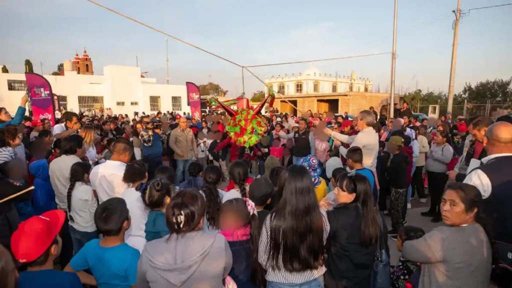 Lleva SMDIF la magia de las posadas navideñas a Santa María Guadalupe Tecola y San Andrés Azumiatla