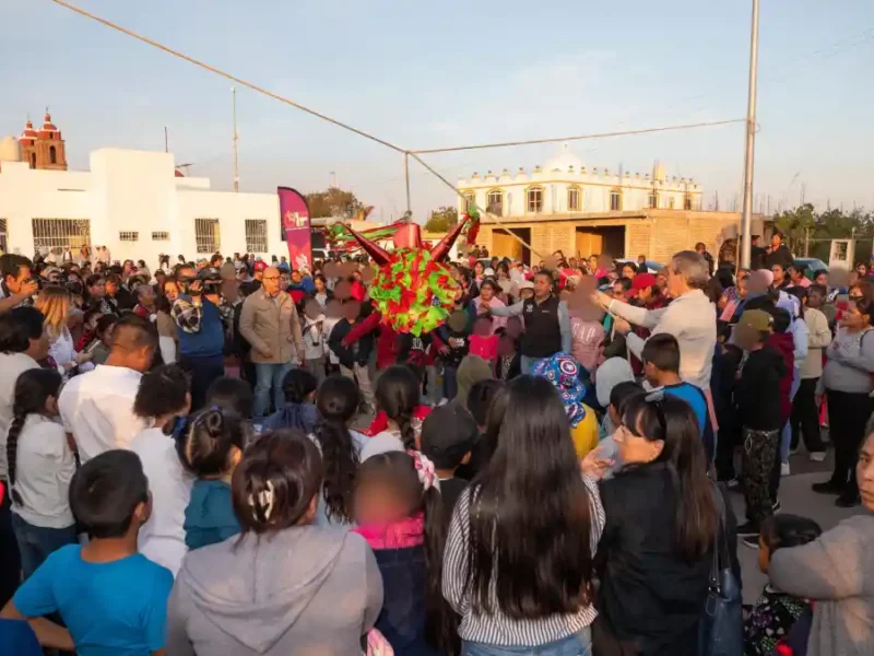 Lleva SMDIF la magia de las posadas navideñas a Santa María Guadalupe Tecola y San Andrés Azumiatla