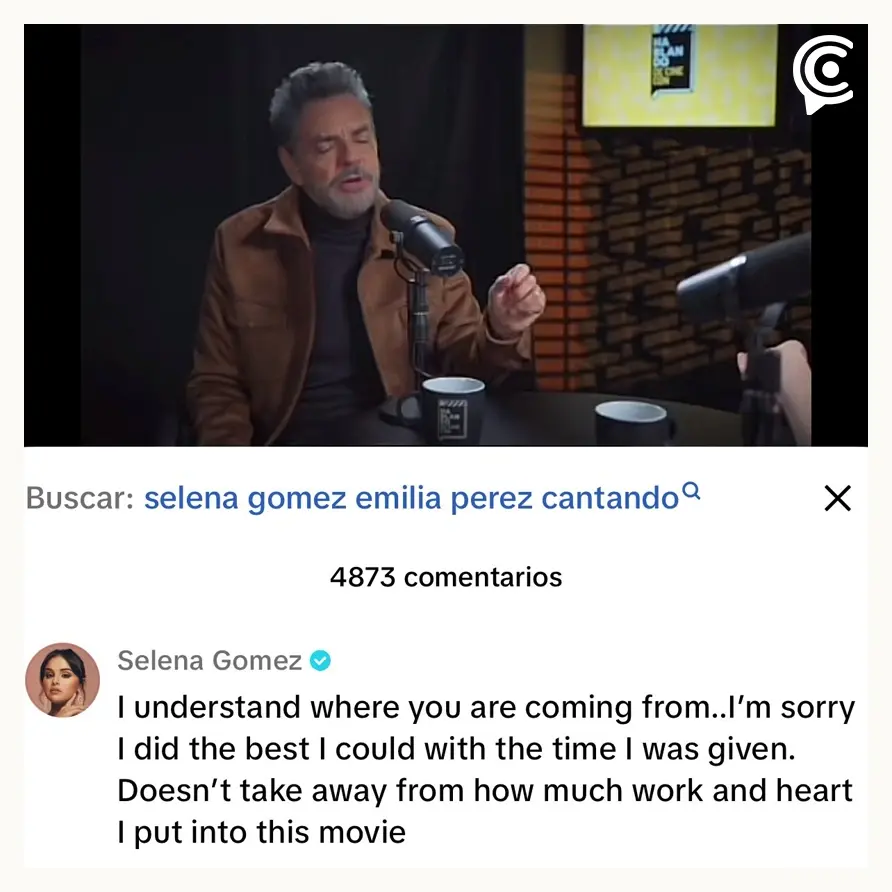 Eugenio Derbez protagoniza polémica tras criticar la actuación de Selena Gómez en Emilia Pérez