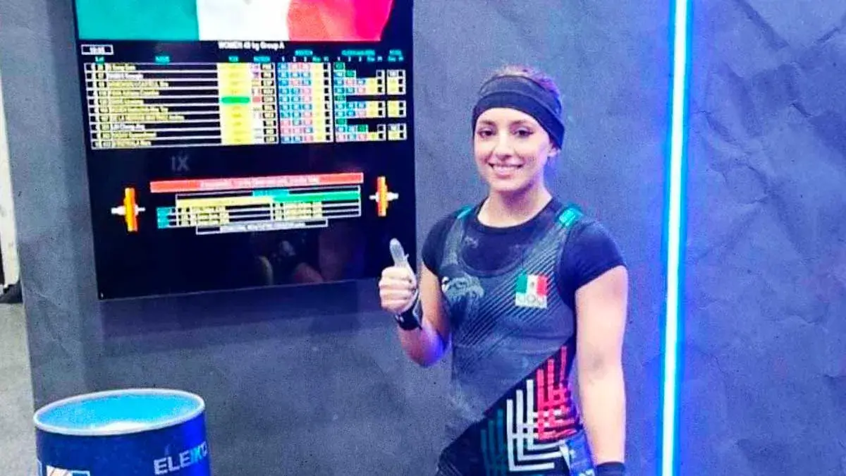 Andrea de la Herrán termina en sexto lugar del Mundial de Halterofilia 2024