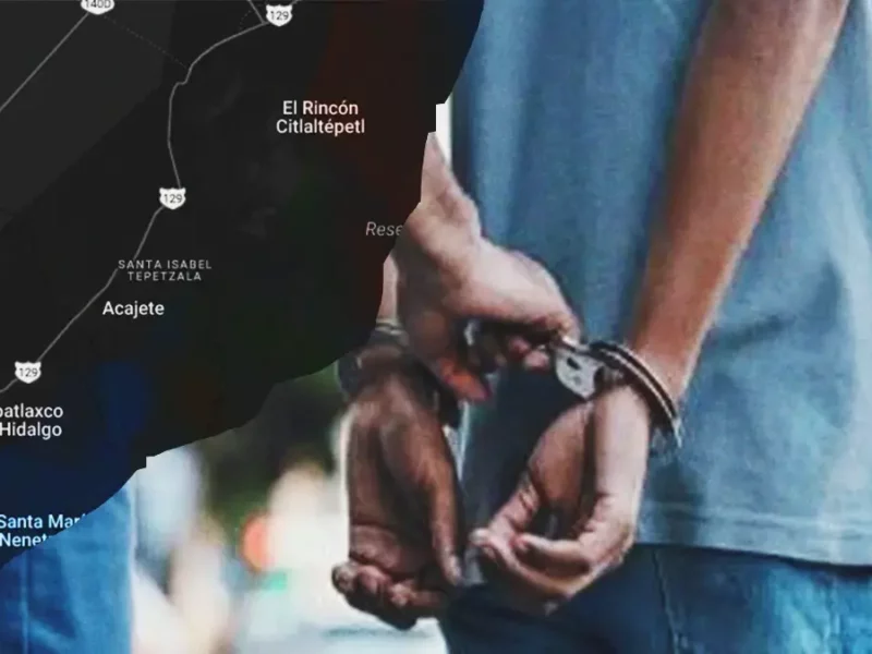 Detienen a Emilio N por tráfico de personas en Acajete, Puebla; es su segunda aprehensión