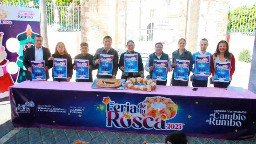 Más de veinte panaderos reúne la Feria de la Rosca 2025 de San Rafael Comac 