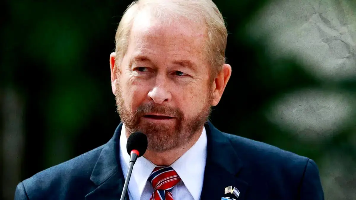 Él es Ronald Johnson, el nuevo embajador de Estados Unidos en México