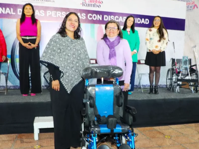 Refuerza Lupita Cuautle la atención a Personas con Discapacidad en San Andrés Cholula