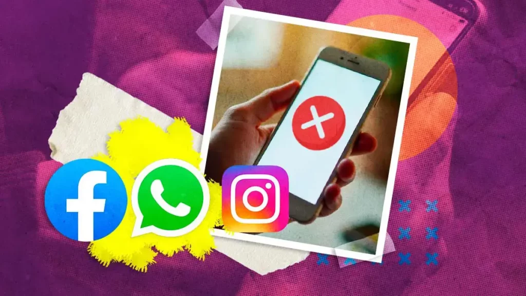 Caída mundial de Facebook, WhatsApp e Instagram afecta a usuarios de los servidores de Meta