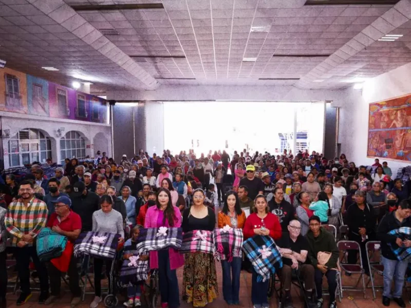 Gobierno de San Andrés Cholula se solidariza con grupos vulnerables en esta época invernal