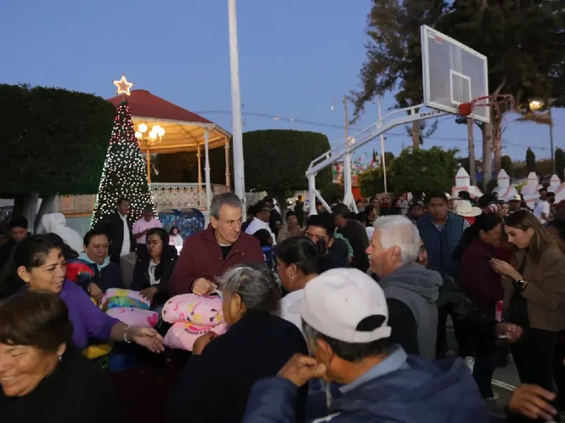 Continúa SMDIF con las posadas navideñas en las juntas auxiliares de la ciudad 