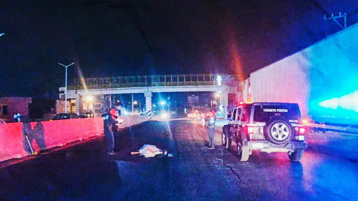 Hombre muere aparentemente atropellado, en la Vía Corta a Santa Ana