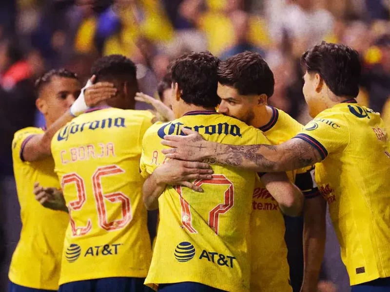 Club América derrota a los Rayados de Monterrey en la Final ida del Apertura 2024 