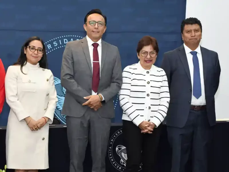 Rectora Lilia Cedillo preside Cuarto Informe de Labores de la Facultad de Economía