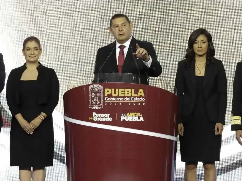 Alejandro Armenta presentó su visión de gobierno para Puebla en el periodo 2024-2030