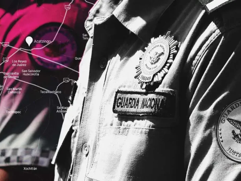 Elemento de la Guardia Nacional murió tras ser baleado en Acatzingo
