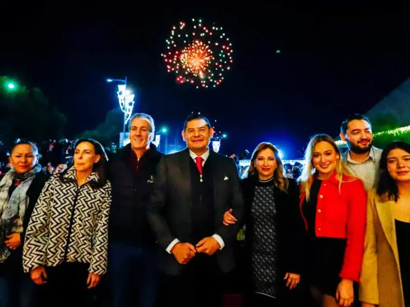 Alejandro Armenta inaugura el Festival Navideño “Por Amor a Puebla”