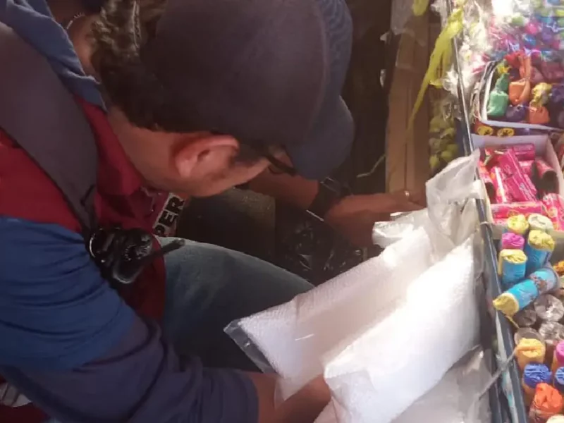 Atlixco prohíbe venta de pirotecnia en Navidad