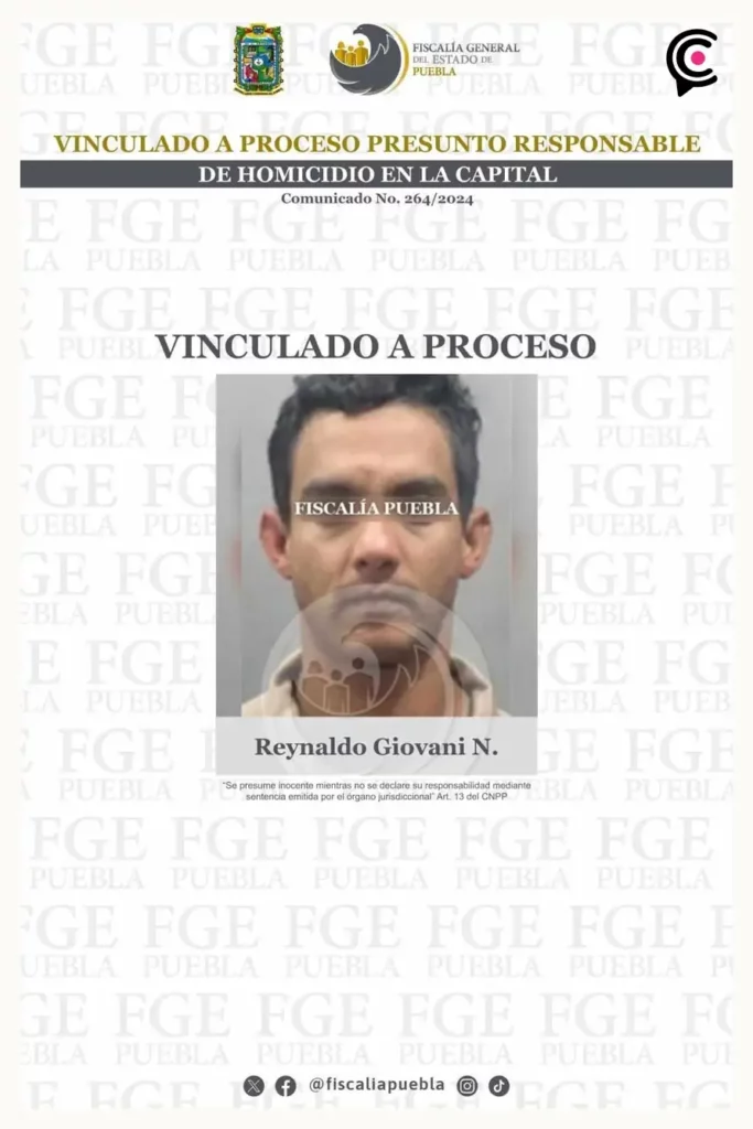 Detienen y vinculan a Reynaldo Giovani por ejecutar a hombre en Ignacio Zaragoza, Puebla