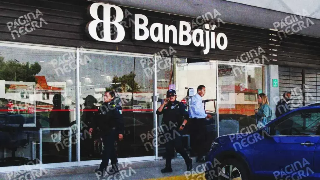 Delincuentes asaltan a cuentahabiente dentro del banco