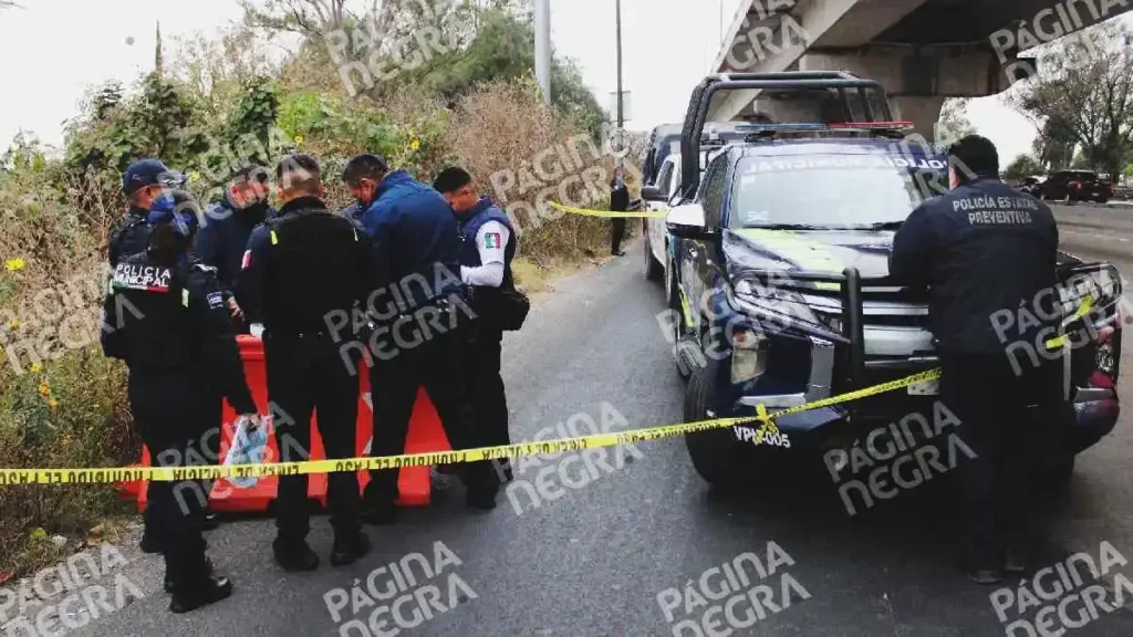 Peatón muere atropellado en la autopista México-Puebla, en San Felipe Hueyotlipan