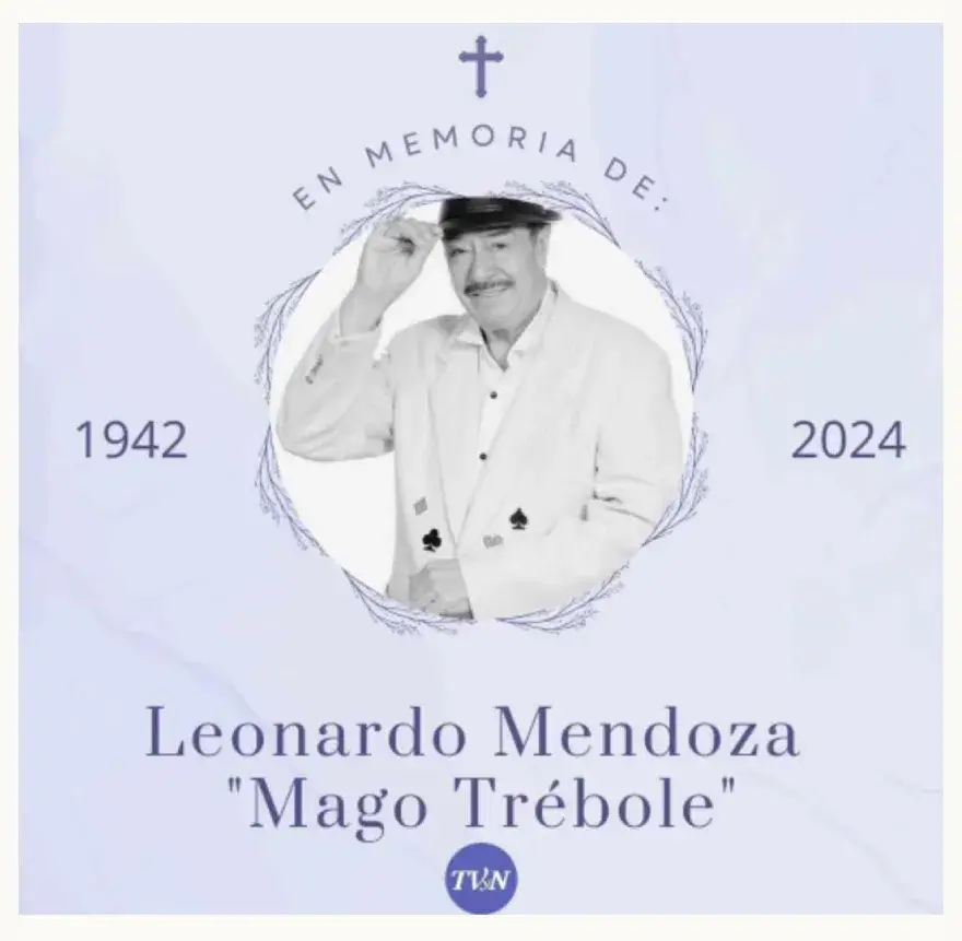 Murió Leonardo Mendoza, “El Mago Trébole”, en Nochebuena