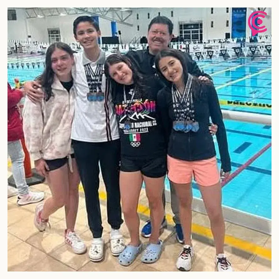 Club Alpha termina participación en Campeonato Nacional de Natación de Curso Corto con 11 medallas
