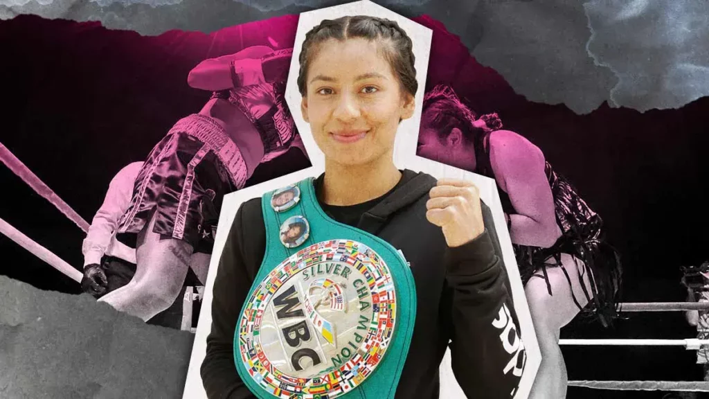 Gabriela “La Bonita” Sánchez defenderá su cinturón de plata en el Estadio Hermanos Serdán