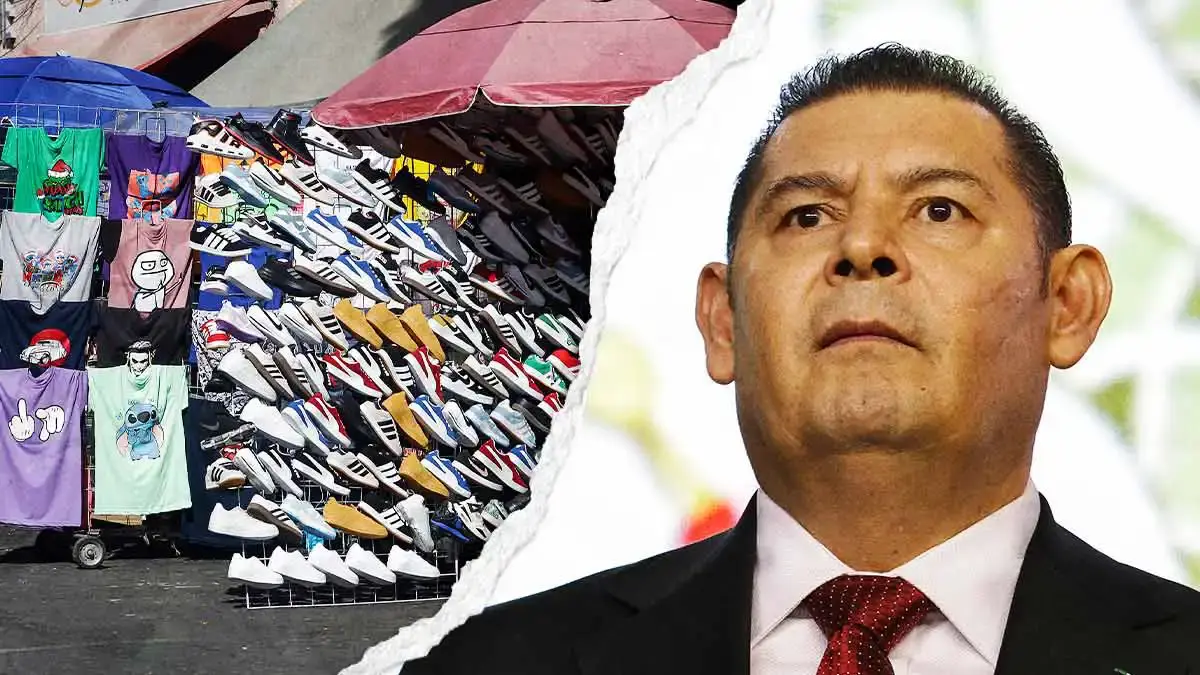 Alejandro Armenta lanza advertencia contra ambulantes del Centro Histórico de Puebla que incumplan la ley