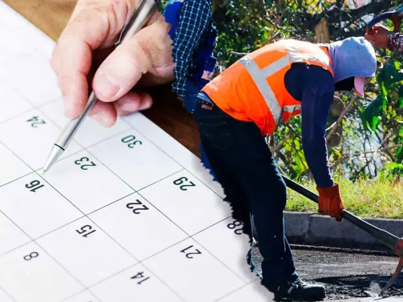 Días de descanso obligatorio para los trabajadores de México en 2025 
