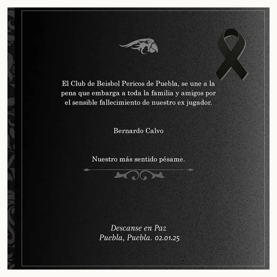 Murió Bernardo Calvo, exjugador de los Pericos de Puebla, a los 79 años