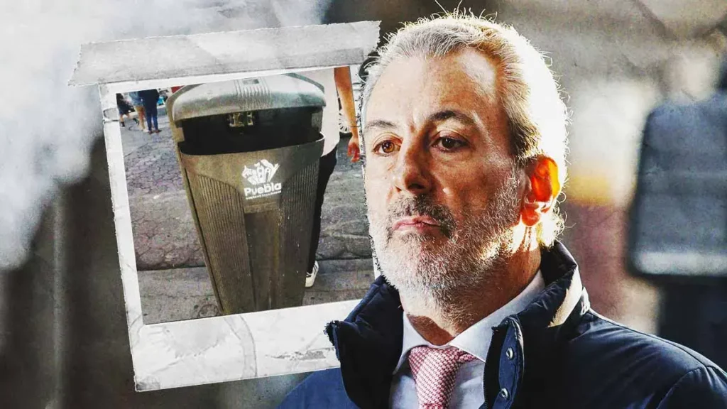 Botes de basura en Puebla ya tiene el logo del Ayuntamiento municipal
