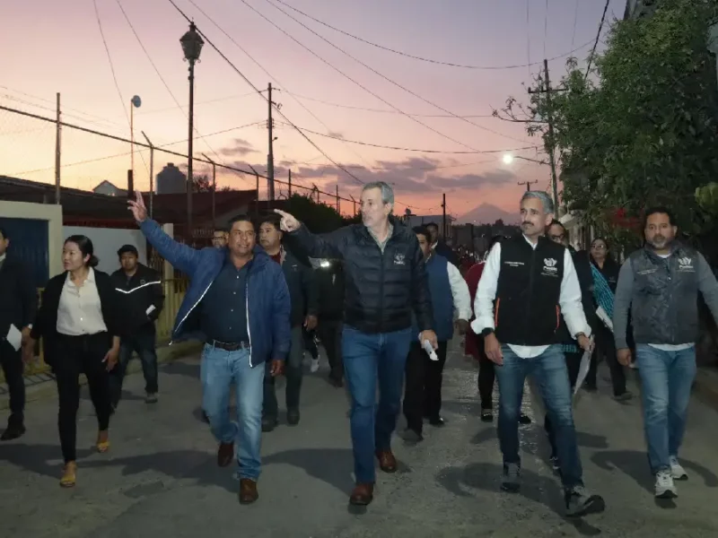 Gobierno de la Ciudad culminó la modernización de luminarias en Santa María Guadalupe Tecola