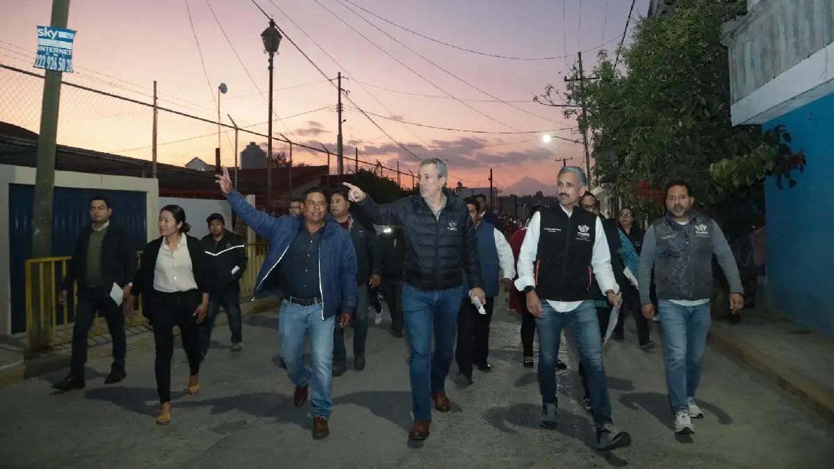 Gobierno de la Ciudad culminó la modernización de luminarias en Santa María Guadalupe Tecola