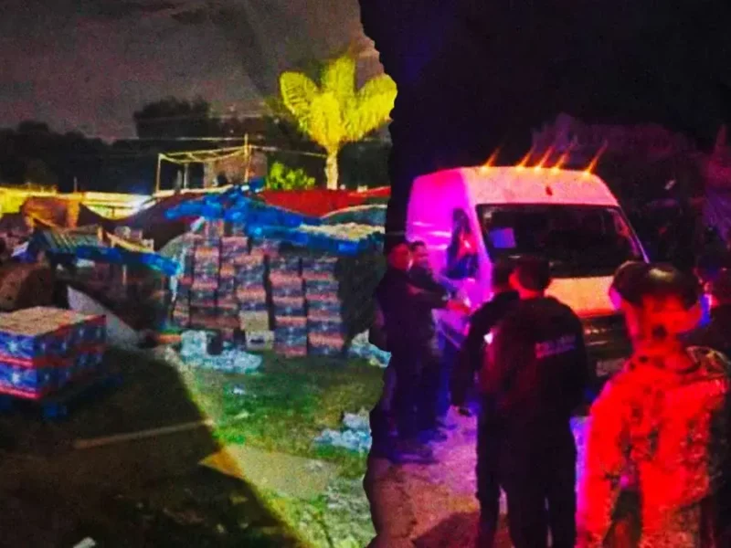 Fiscalía de Puebla recupera toneladas de mayonesa y detergente en La Resurrección