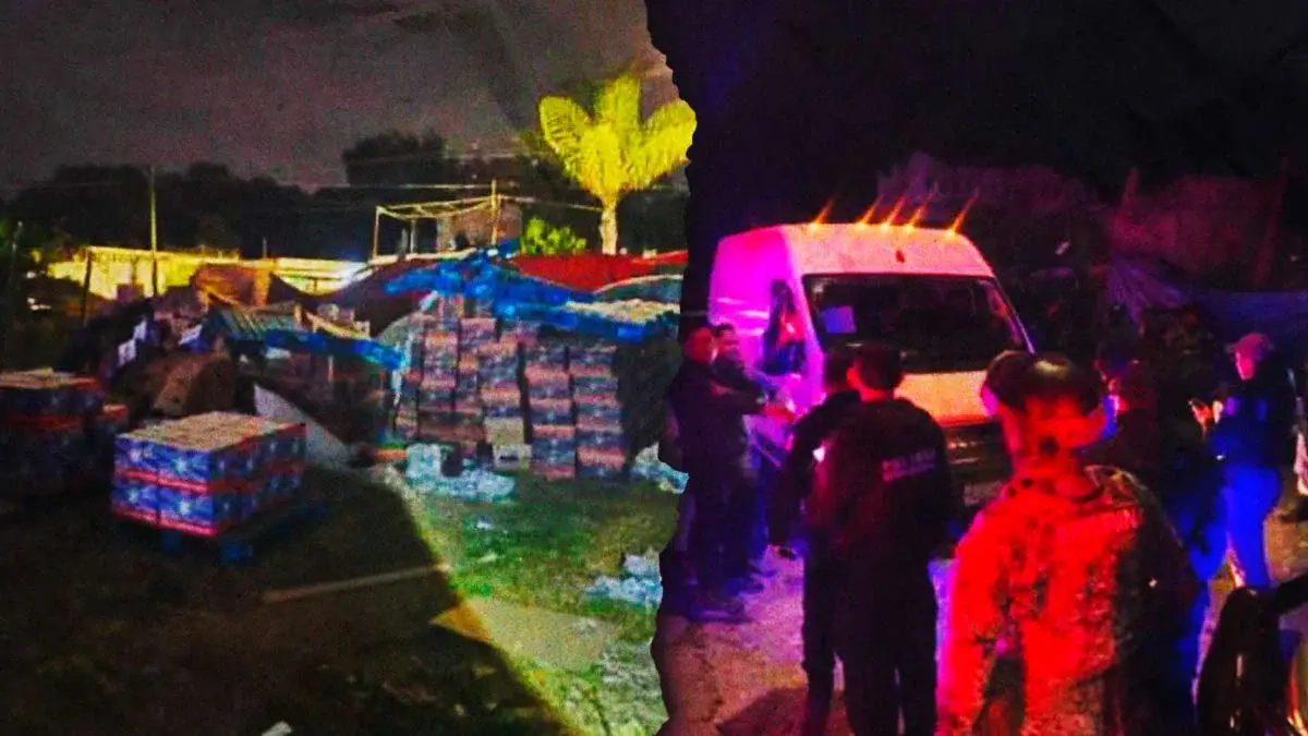 Fiscalía de Puebla recupera toneladas de mayonesa y detergente en La Resurrección