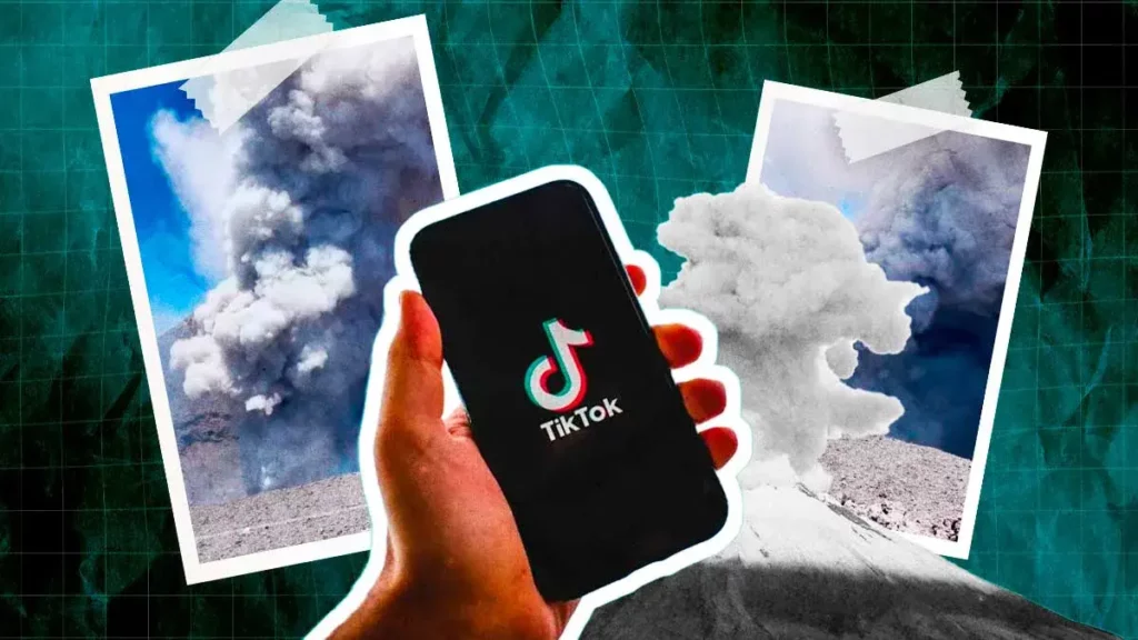 Alpinista escala y muestra en TikTok el cráter del volcán Popocatépetl 