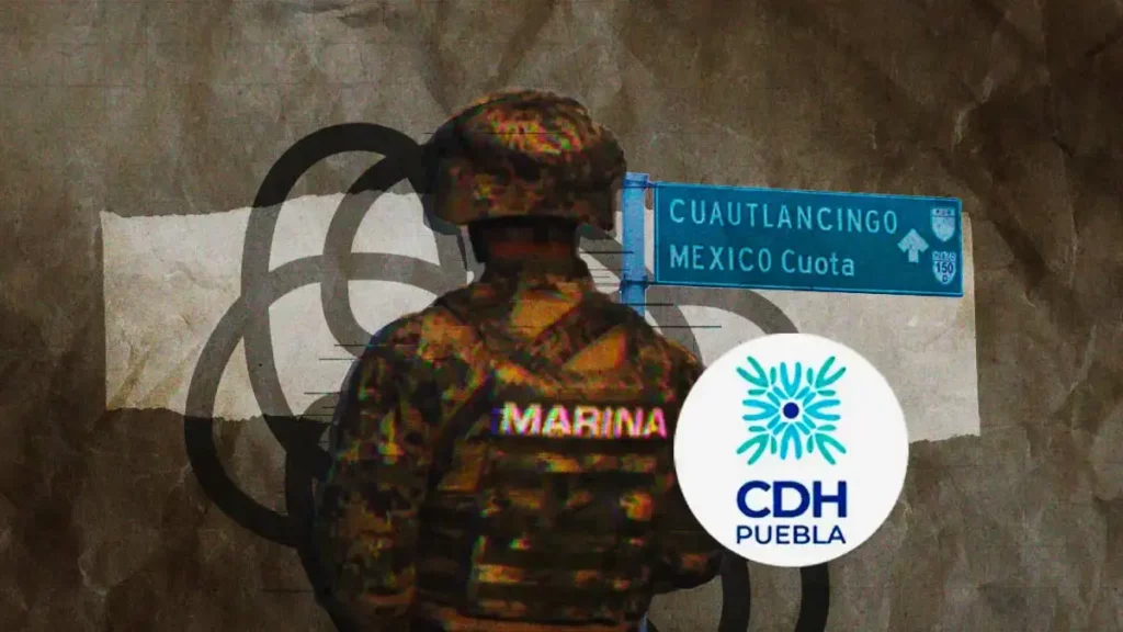 Marinos abusan de autoridad en Cuautlancingo, familiares de detenidos acudirán a CDH Puebla 