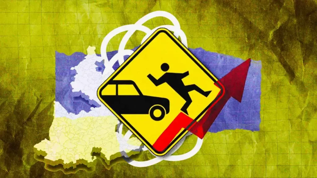Durante el 2024, número de personas atropelladas en Puebla incrementó 115%