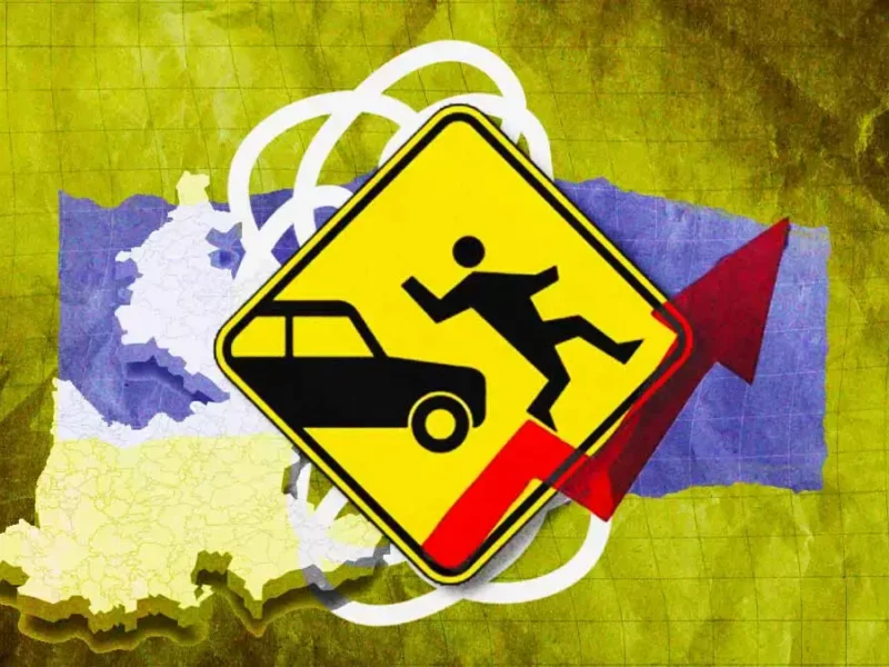 Durante el 2024, número de personas atropelladas en Puebla incrementó 115%