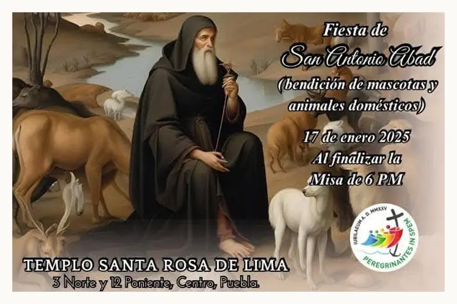 Iglesias de Puebla preparan la bendición de mascotas para Día de San Antonio Abad 2025