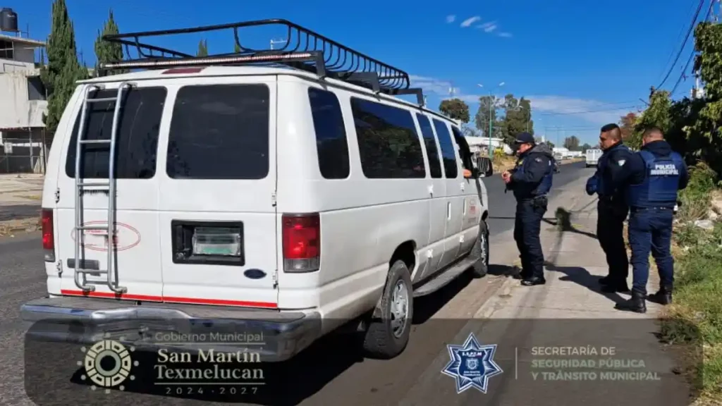 La SSP de San Martín Texmelucan frustra posible fraude en Santa María Moyotzingo