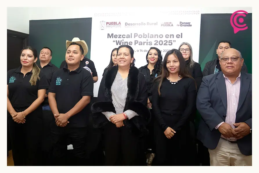 Marcas de mezcal de Puebla que participarán en Wine París 2025 