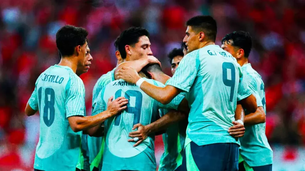Selección Mexicana derrota como visitante al Internacional de Porto Alegre en partido amistoso 