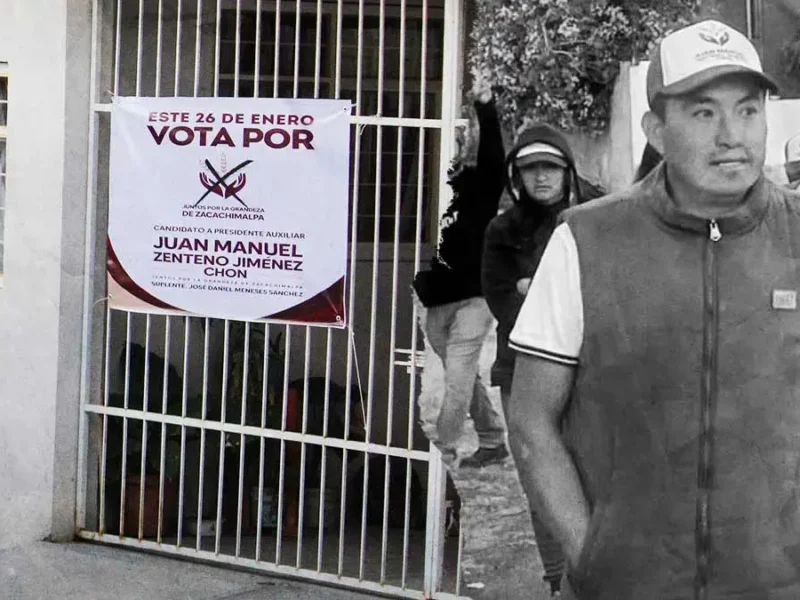 Candidatos a presidencia auxiliar de Zacachimalpa frenaron campañas tras asesinato de Juan Manuel Zenteno 