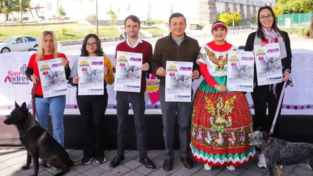 Asiste con tu mascota a la primera carrera canina del Ayuntamiento de San Andrés Cholula