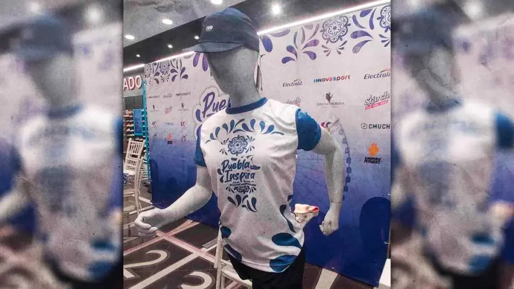 Presentan playera conmemorativa de la Carrera “Puebla Inspira” 2025; alusiva a la Talavera