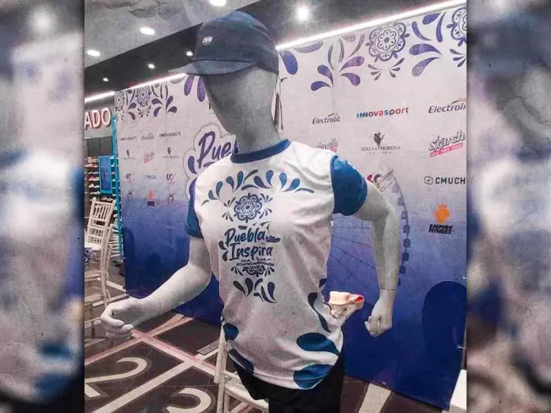 Presentan playera conmemorativa de la Carrera “Puebla Inspira” 2025; alusiva a la Talavera