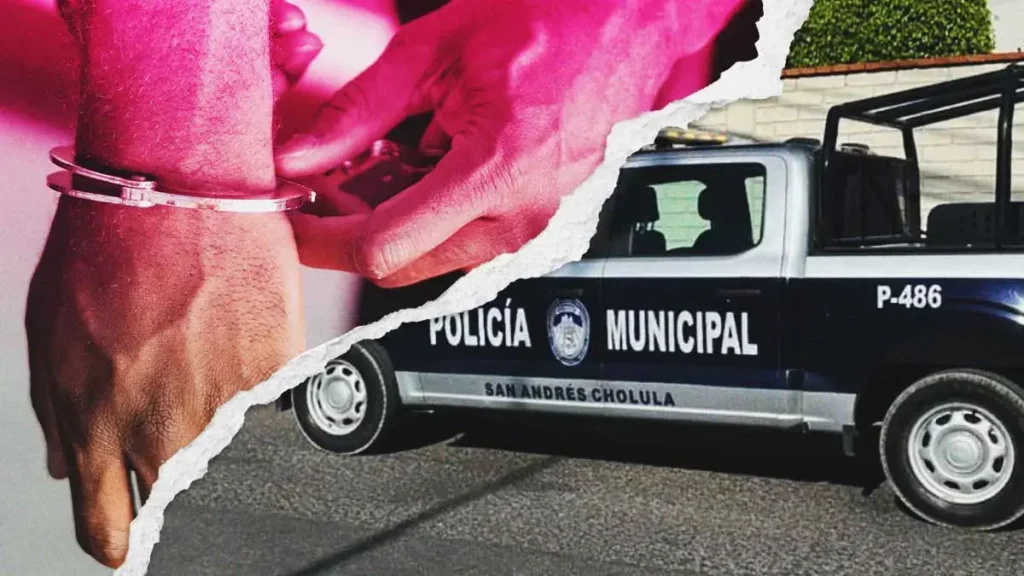Enfrentamiento entre policías y delincuentes en Cholula, Puebla, deja tres detenidos, uno de ellos herido